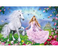 Puzzle Principessa degli Unicorni 100 pezzi
