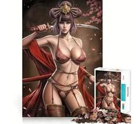 Puzzle Principessa Guerriera per Ragazzi,1000 Pezzi,Gioco Stimolante per la Mente,Montaggio Sicuro e Sicuro,Attività per Condividere la Vita con i Cari (50x75cm)