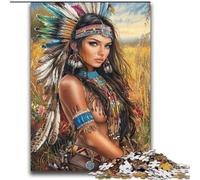 Puzzle Principessa Indiana per Adulti e Adolescenti, 2000 Pezzi, per 14+ Anni, Allena il Tuo Cervello e le Tue Mani, Gioco di Natale Regalo (70x100cm)
