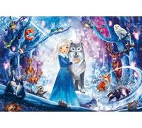 Puzzle Principessa nella Foresta Innevata 100 Pezzi