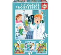 Puzzle Professioni Future EDUCA 4 in 1