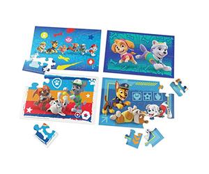 Puzzle progresivo madera Patrulla Canina Paw Patrol 12-16-20-24pzs