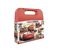 Puzzle progressivo CARS - Set di 4 puzzle - Educa - 12-16-20-25 pezzi