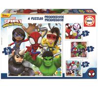Puzzle progressivo Spidey e i suoi fantastici amici 4 in 1