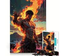 Puzzle Prometeo Fuoco Eterno da 1000 pezzi per adolescenti migliora la memoria, rilassante e divertente, con bordi affilati, 38x52cm