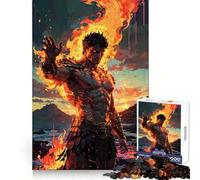 Puzzle Prometeo︰ Fuoco Eterno per Adolescenti, 1000 Pezzi, Gioco di Pura Logica, Tranquillo, Calmo, Pulito, Decorazione da Parete 50x75cm