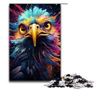 Puzzle psichedelici colorati da 1000 pezzi per adulti di Emu puzzle divertenti per famiglie gioco per famiglie antistress sfida difficile puzzle da 1000 pezzi (75x50 cm)