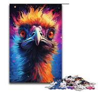 Puzzle psichedelico colorato da 1000 pezzi di Emu puzzle per adulti adatto a coppie e adolescenti dai 14 anni in su 1000 pezzi (38x26 cm).