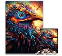 Puzzle psichedelico da 1000 pezzi per adulti, in cartone, per decorazioni per la casa, allenamento del cervello e regali per le feste, 26X38CM/10,23x14,96 pollici.