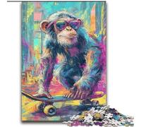 Puzzle psichedelico da 2000 pezzi per adulti e adolescenti, perfetto per le serate di gioco, giocattolo colorato da regalare a casa (70x100cm)