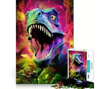 Puzzle psichedelico del terrore da 1000 pezzi per adulti, gioco di logica, divertente da giocare insieme, bordo premium, regalo elegante (38x52cm)