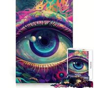 Puzzle psichedelico del terzo occhio da 1000 pezzi per adolescenti, gioco intelligente, immagine da assemblare per un momento di relax, regalo adorabile (38x26cm)