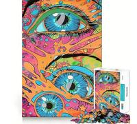 Puzzle Psycho Dream da 1000 pezzi per adolescenti, gioco di logica, antistress, di alta qualità, ideale come regalo di Babbo Natale (38x26cm)