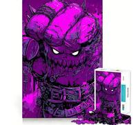Puzzle "Pugno Mostro Viola" per adolescenti, 1000 pezzi, gioco di intelligenza, divertimento in casa, taglio di qualità, regalo creativo (38x52cm)
