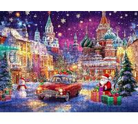 puzzle, puzzle 2000 pezzi per Adulti con Poster Incluso, Puzzles Legno per Gioco Familiare, Gioco Educativo e Antistress, Decor Parete Casa,Regalo Compleanno, 99.5 x 70.5 cm sogno piccola città w0-627