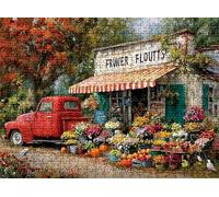 puzzle, puzzle 5000 pezzi per Adulti con Poster Incluso, Puzzles Legno per Gioco Familiare, Gioco Educativo e Antistress, Decor Casa, Regalo Compleanno, 156.5 x 105.5 cm auto azienda agricola w0-46