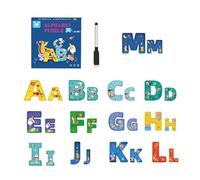 Puzzle,Puzzle Educativo Alfabeto per Imparare le Lettere - Gioco Didattico per Riconoscimento Lettere 3-6 Anni Ragazzi e Ragazze