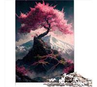 Puzzle Puzzle Fiori Ciliegio Giapponesi Puzzle da 1000 Pezzi Puzzle in Cartone per Adulti e Bambini Idea Regalo Regalo Compleanno, Regali per Adulti 1000 Pezzi（26x38cm）