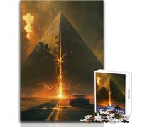 Puzzle Pyramid Apocalypse da 1000 pezzi, gioco di apprendimento consapevole e divertente, celebrazioni gioiose, dimensioni 50x75cm
