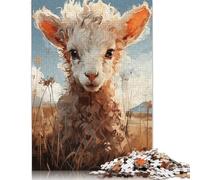 Puzzle quadrati creativi da 1000 pezzi Fuzzy Angel per adulti e puzzle in legno, giocattoli educativi 38x26 cm/1000 pezzi