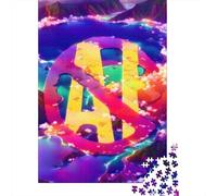 Puzzle quadrati creativi da 500 pezzi per adulti, modello "Mattinata" e puzzle in legno, giocattoli educativi, 500 pezzi (52x38 cm)