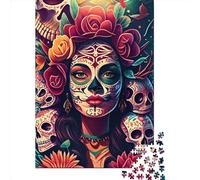 Puzzle quadrati da 1000 pezzi che celebrano la vita e la morte per adulti, puzzle di carta per l'intrattenimento della famiglia, giocattoli 38x26 cm/1000 pezzi