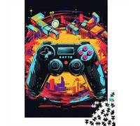 Puzzle quadrati da 1000 pezzi con giochi di intelligenza artificiale per adulti e puzzle in legno per regali di Natale 1000 pezzi (75x50 cm)