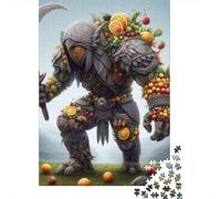 Puzzle quadrato da 1000 pezzi del cavaliere della scimitarra per adulti e puzzle di carta, giocattoli educativi per l'apprendimento, giochi per famiglie, 38x26 cm/1000 pezzi