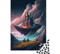 Puzzle quadrato da 1000 pezzi della Fortezza Elementare per adulti e puzzle di carta per bambini, regali di Natale 38x26 cm/1000 pezzi