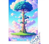 Puzzle quadrato da 1000 pezzi "Mattinata" per adulti e puzzle di carta per attività in famiglia, 38x26 cm/1000 pezzi