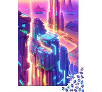 Puzzle quadrato da 1000 pezzi "Mattinata" per adulti, puzzle in legno, giochi di sfida unici, 1000 pezzi (75x50 cm)