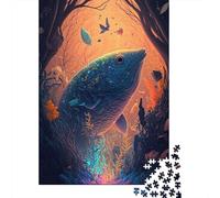 Puzzle quadrato da 500 pezzi "Spirit of Nature7" per adulti, puzzle in legno, gioco educativo per bambini, 500 pezzi (52 x 38 cm)