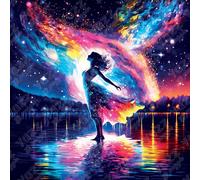 Puzzle quadrato Danza al lago 1023 pezzi