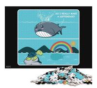 Puzzle quadrato "Fai la differenza" da 1000 pezzi per adulti e puzzle di carta, gioco educativo 38x26 cm/1000 pezzi