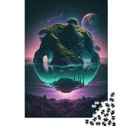 Puzzle quadrato Magick_Sea_ da 500 pezzi per adulti, puzzle in legno, il miglior regalo di Natale per adulti e 500 pezzi (52x38 cm)