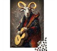 Puzzle quadrato Pan The God of Music da 1000 pezzi per adulti, puzzle in legno, giocattolo, decorazione da parete, regali di Natale, 1000 pezzi (75x50 cm)