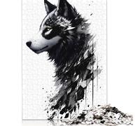 Puzzle quadrato Splash Art da 1000 pezzi per adulti, puzzle di carta, gioco pratico 38x26 cm/1000 pezzi