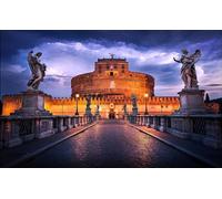 Puzzle Quadri Famosi 1000 Pezzi Castel Sant'Angelo In Italia 75 * 50Cm