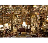 Puzzle Quadri Famosi 1000 Pezzi Grande Biblioteca Con Una Varietà Di Libri 75 * 50Cm