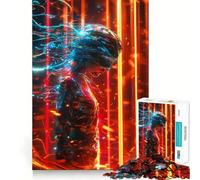 Puzzle Quantum Echo per ragazzi, 1000 pezzi, stimola la memoria, gioco al chiuso, assemblaggio di immagini, regalo per le vacanze (38x52cm)