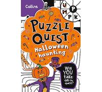 Puzzle Quest Halloween Haunting Solve More Than 100 Puzzles In This Adventure Story For Kids Aged: Mystery Puzzles for Kids