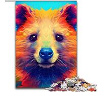 Puzzle Quokka da 1000 pezzi per adulti, puzzle colorati in legno, gioco interattivo per famiglie, decorazioni fai da te per la casa, sfida per la mente, regalo 1000 pezzi(50x75cm)