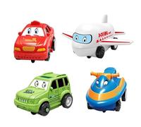 Puzzle Racer Kids Car Track Set, Puzzle Racer Car Track, Puzzle Track Car Play Set, for Kids Christmas Birthday Gifts (Space,1*Random Car)