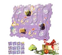 Puzzle Racer, Set di auto da pista puzzle, Giocattolo per auto, esercizio di pensiero spaziale e coordinazione occhio-mano per il regalo di compleanno, Capodanno