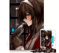Puzzle "Ragazza anime con colomba" da 1000 pezzi,gioco per lo sviluppo delle capacità cognitive,superficie liscia e priva di sbavature,attività rilassante di gruppo al chiuso (38x26cm)