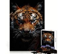 Puzzle "Rage in the Shadows" da 1000 pezzi per adulti, gioco di logica, calma e relax, taglio preciso, oggetto regalo di Babbo Natale (38x26cm)