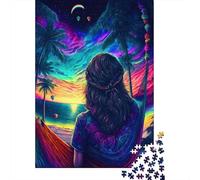 Puzzle Rainbow Spirit da 1000 pezzi, regali di Natale, puzzle in legno per adolescenti, puzzle divertenti da 1000 pezzi (75x50 cm)