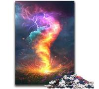 Puzzle Rainbow Tornado per adolescenti 2000 pezzi, giocattolo educativo intellettuale decomprimente, regalo di compleanno, regali, arte murale (70X100cm)