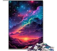 Puzzle Rainbow Universe per adolescenti, puzzle da 1000 pezzi, giochi rilassanti che migliorano l'amore tra coppie per bambini dai 14 anni in su (50x75cm)