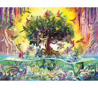Puzzle Ravensburger 12000798 - L'unicorno del lago e i suoi amici - Puzzle da 1500 pezzi per adulti e bambini dai 14 anni in su, puzzle fantasy